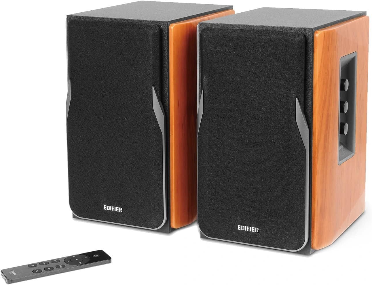Edifier R1380DB Bluetooth Bookshelf Speakers – Studio - Quality Sound with Optical, Coaxial & RCA Inputs